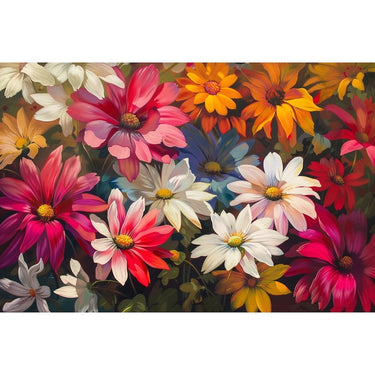 Modern Flower Oil Canvas